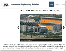 Tablet Screenshot of aaconsultinc.com